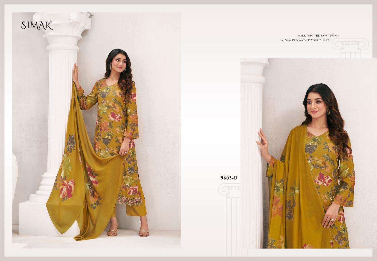 Glossy Simar Everbloom Vol 2 Wholesale designer dress materials