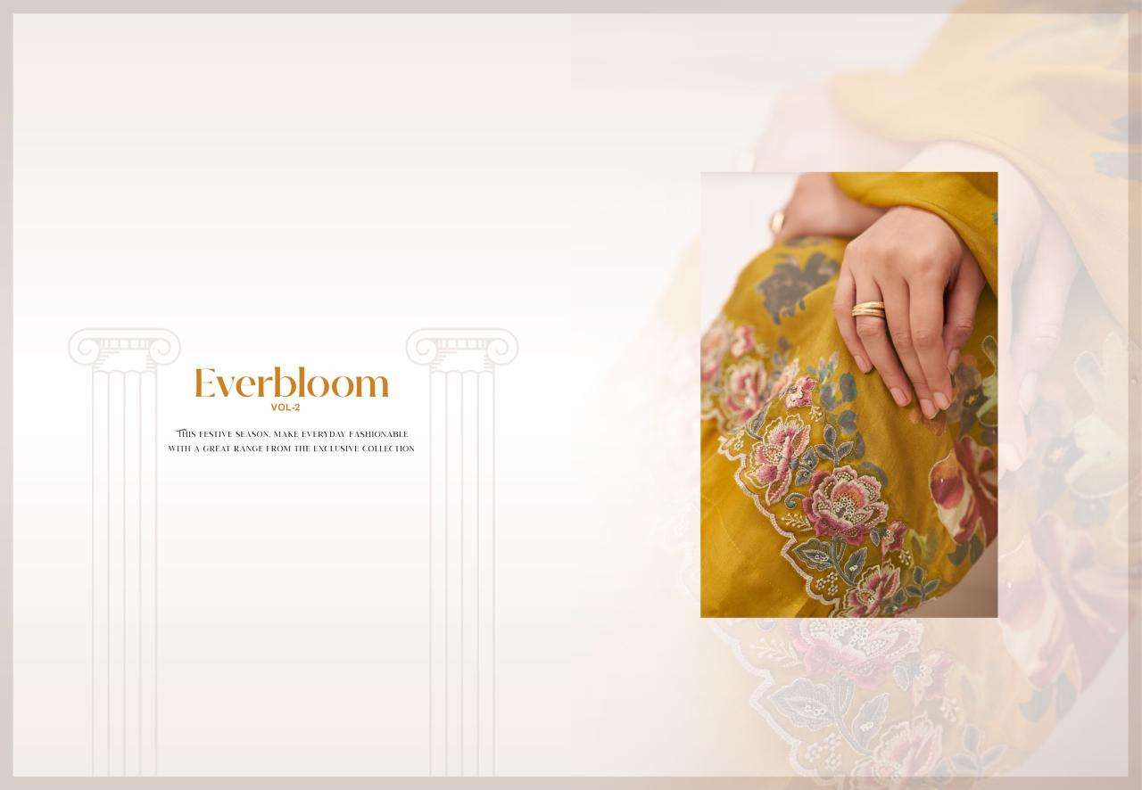 Glossy Simar Everbloom Vol 2 Wholesale designer dress materials