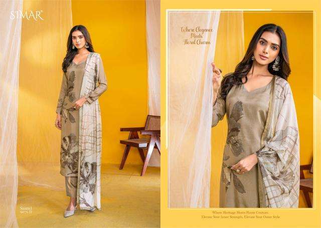 Glossy simar saanvi Surat dress materials online