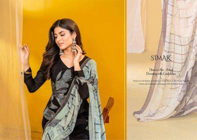 Glossy simar saanvi Surat dress materials online