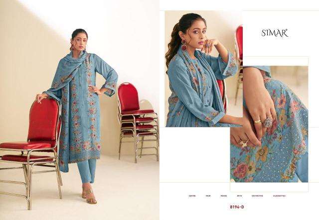 Glossy simar shiza Wholesale dress materials online