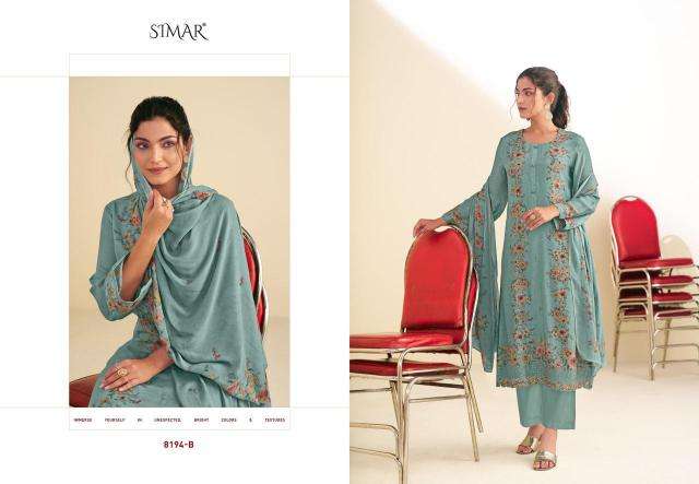 Glossy simar shiza Wholesale dress materials online
