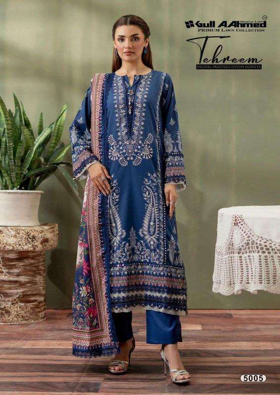 Gull aahmed tehreem vol- 5 salwar suit  market in surat
