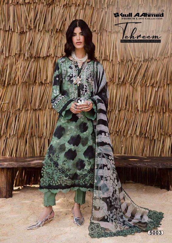 Gull aahmed tehreem vol- 5 salwar suit  market in surat