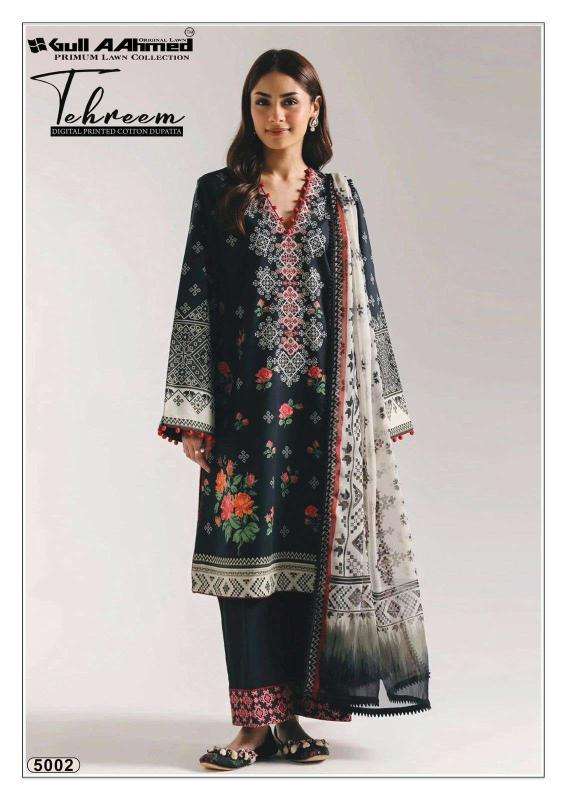 Gull aahmed tehreem vol- 5 salwar suit  market in surat