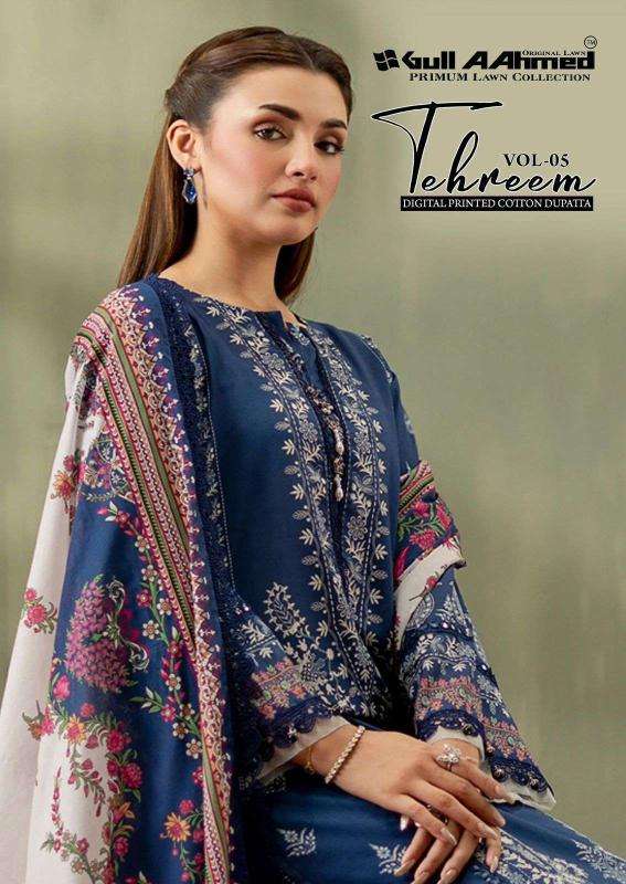 Gull aahmed tehreem vol- 5 salwar suit  market in surat