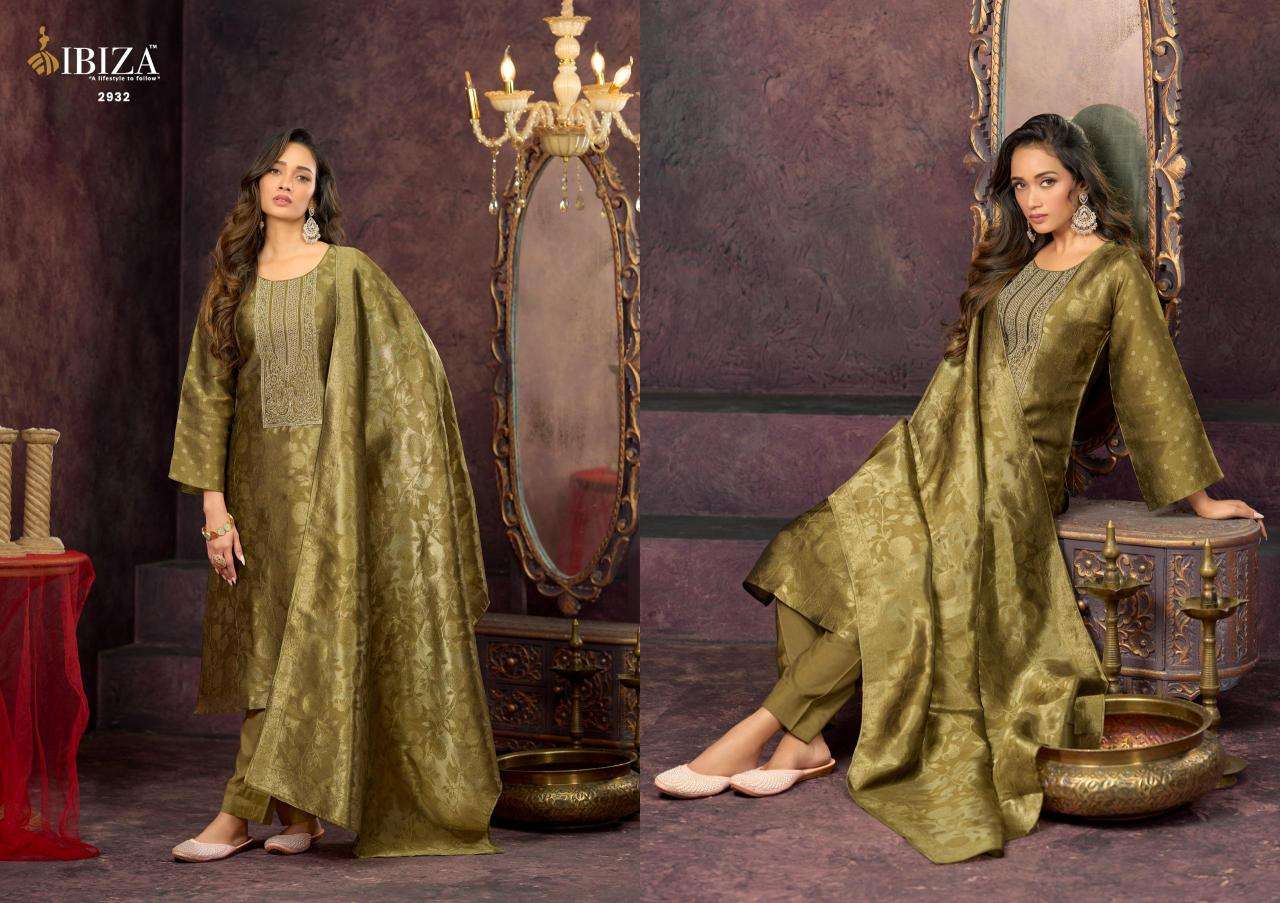 Ibiza dil noor Designer dress materials wholesale