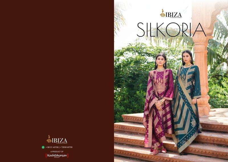 Ibiza silkoriya Surat wholesale dress materials