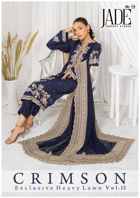 Jade crimson vol- 12 Ladies salwar kameez wholesale market in Surat