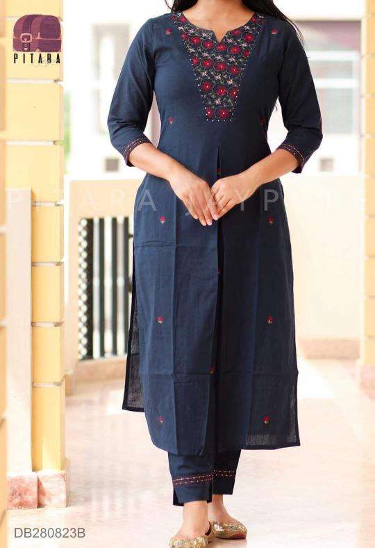 Jaipuri navi blue Kurti wholesale market in Mumbai