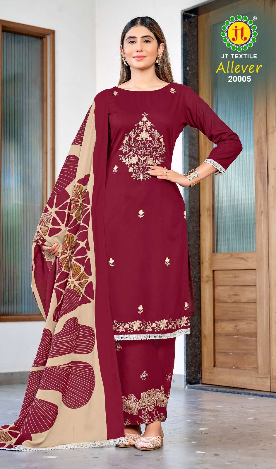 Jt Allever Vol 20 Indian dress material wholesale market