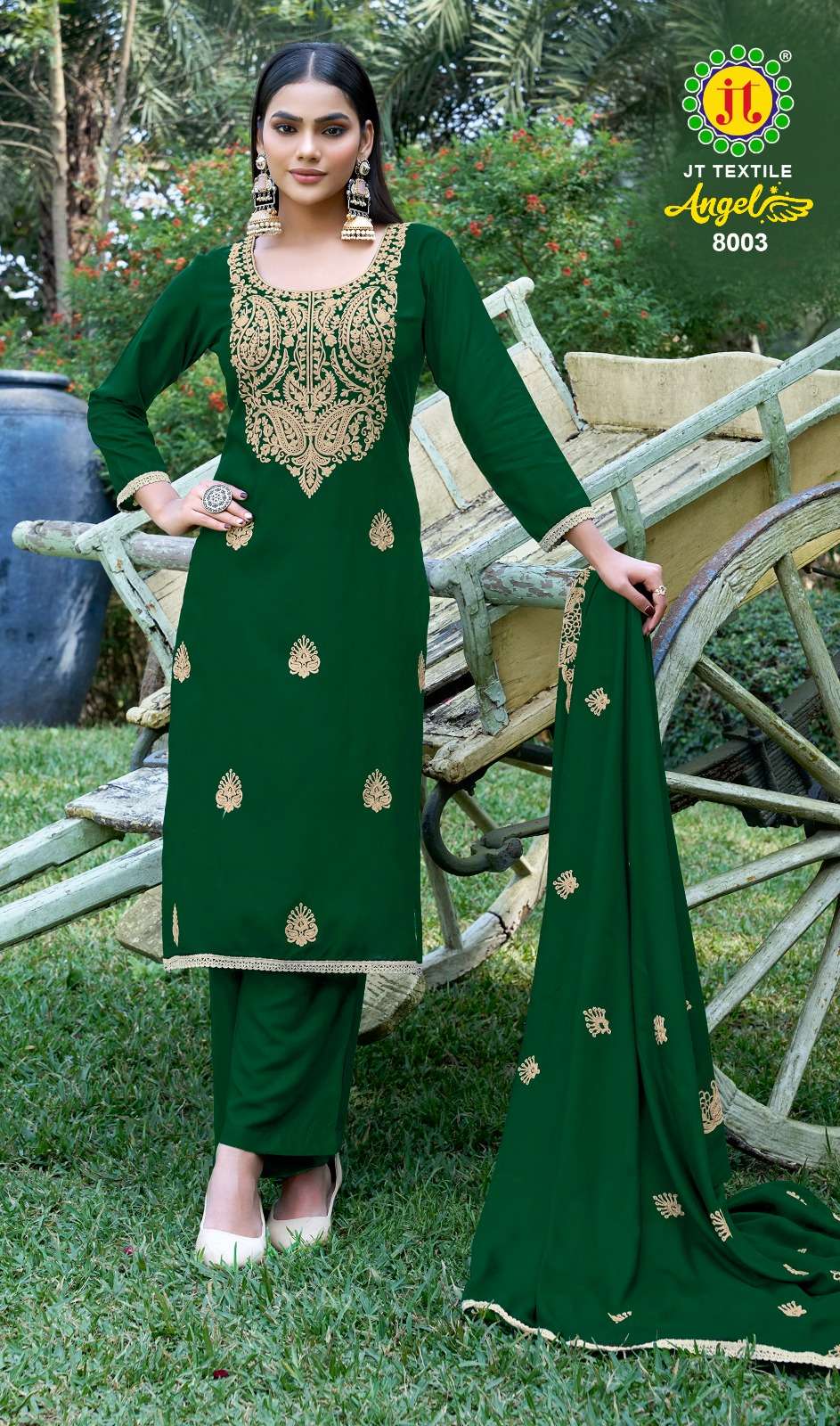 Jt Angel Vol 8 Surat dress material wholesalers