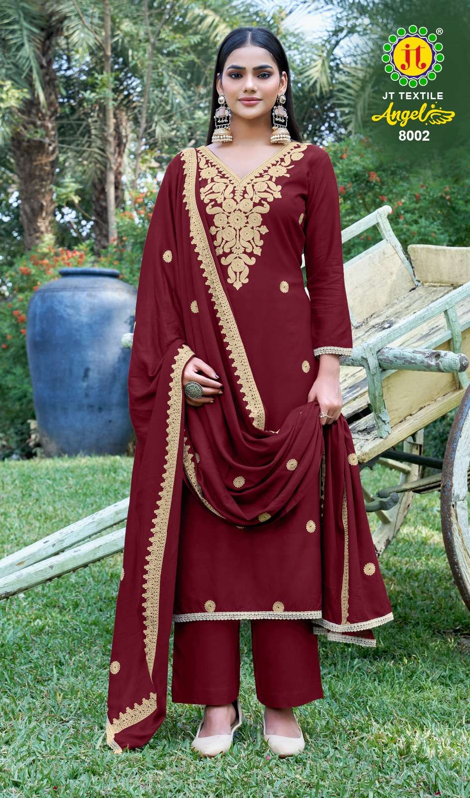 Jt Angel Vol 8 Surat dress material wholesalers