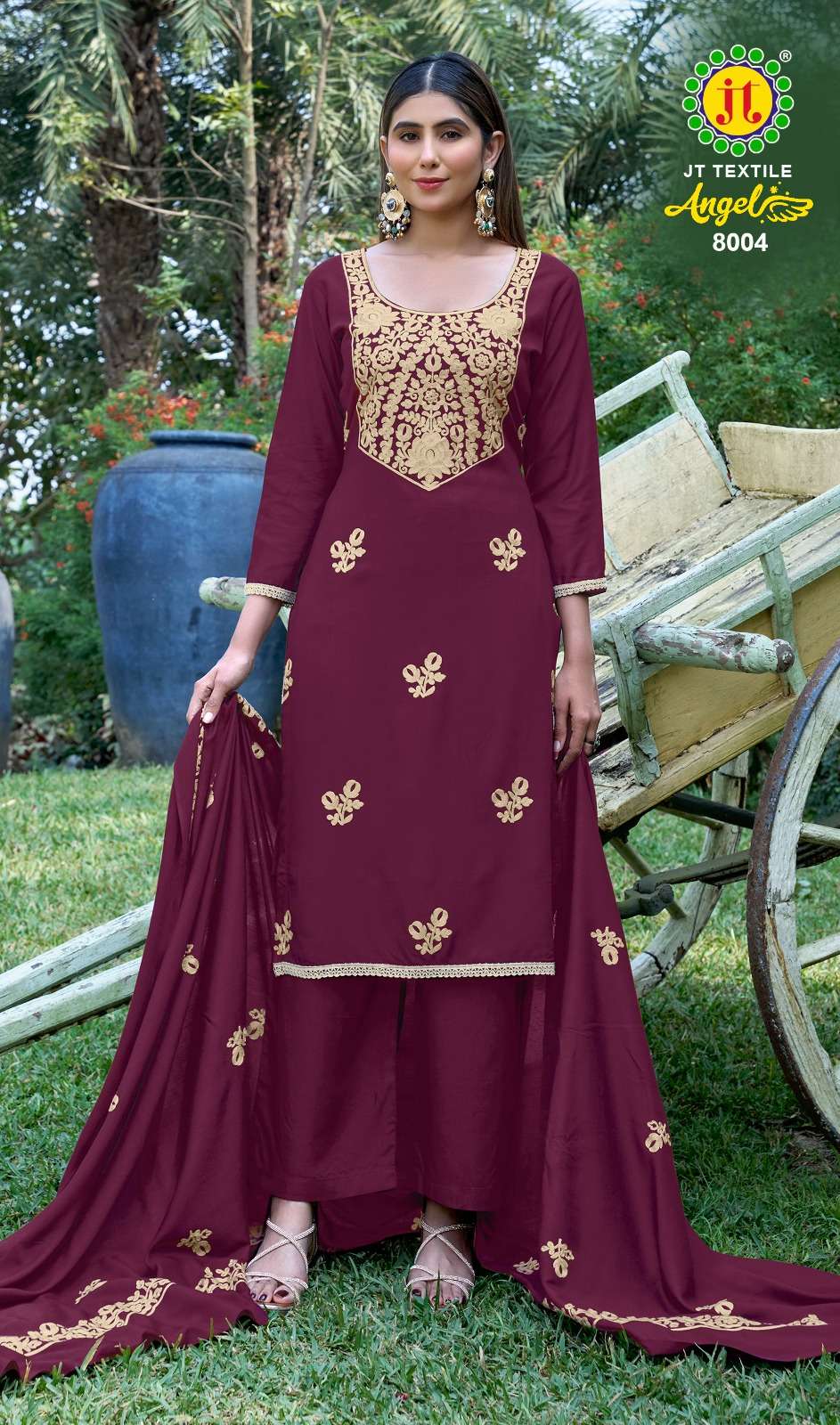 Jt Angel Vol 8 Surat dress material wholesalers