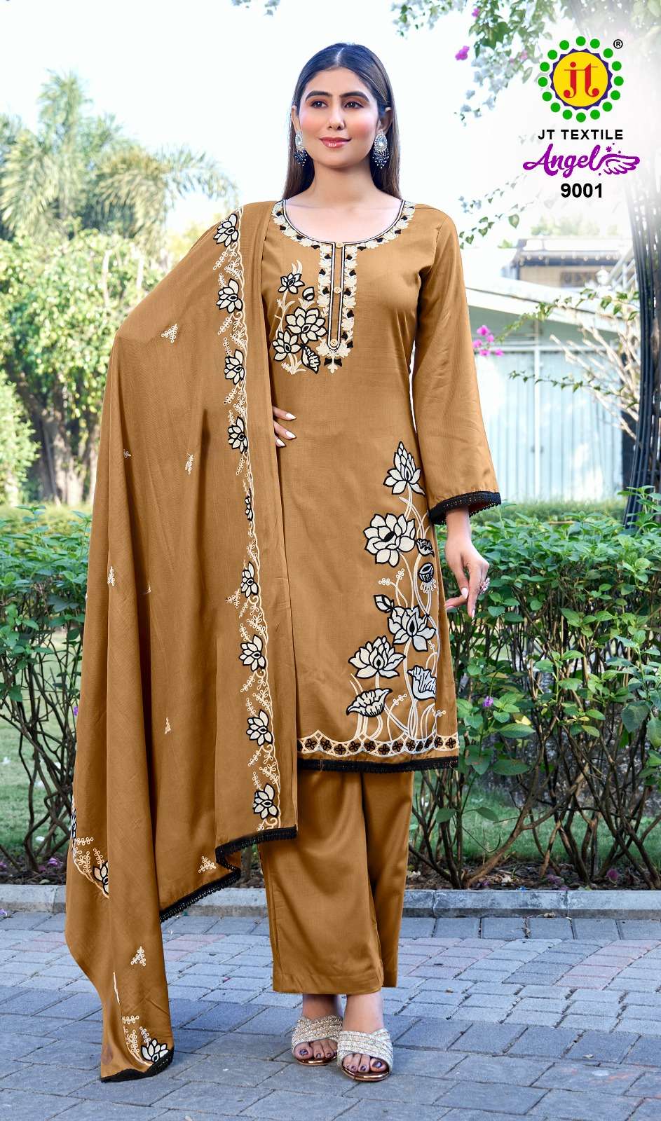 Jt Angel Vol 9  Designer dress materials manufacturers in Surat