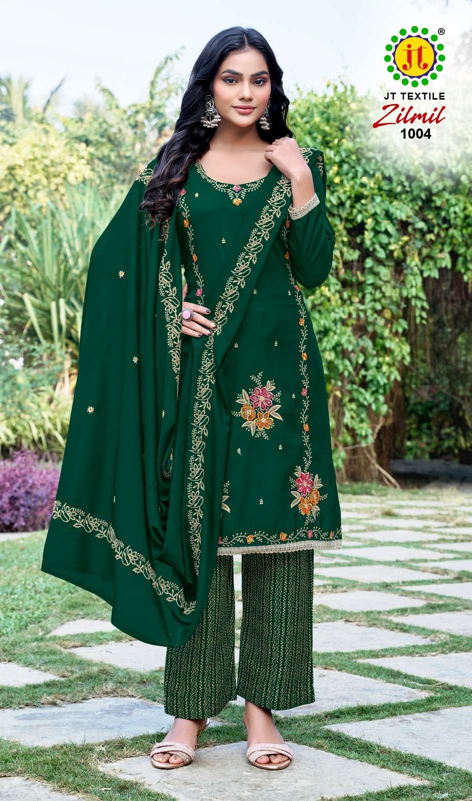 Jt Zilmil Vol 1 Indian dress materials wholesale