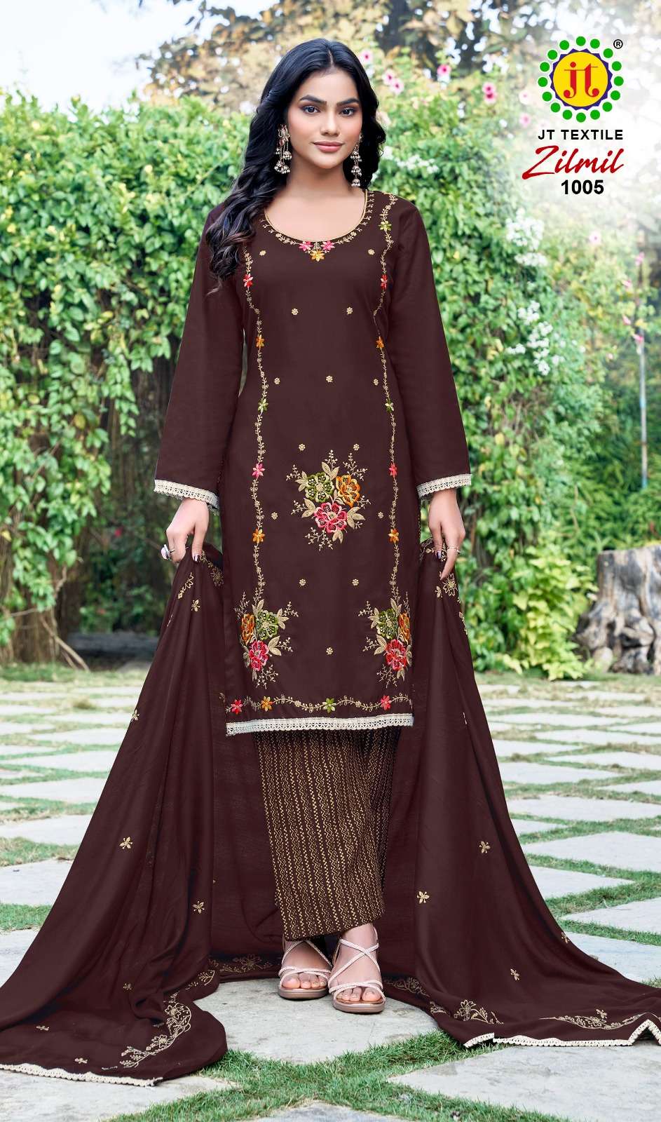 Jt Zilmil Vol 1 Indian dress materials wholesale