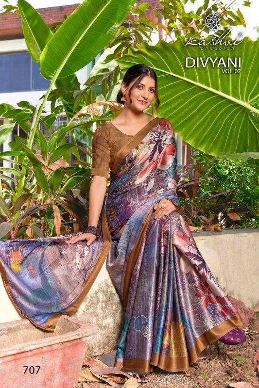 Kashvi divyani vol 7 Saree manufacturers in Pune