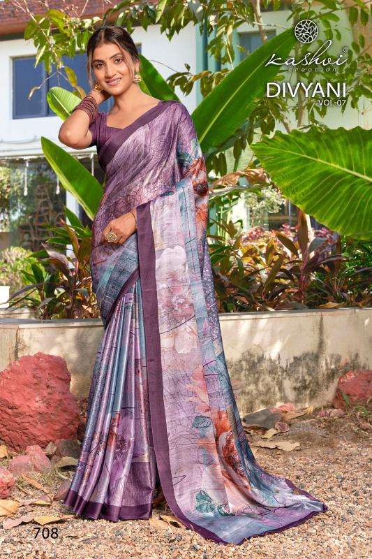 Kashvi divyani vol 7 Saree manufacturers in Pune