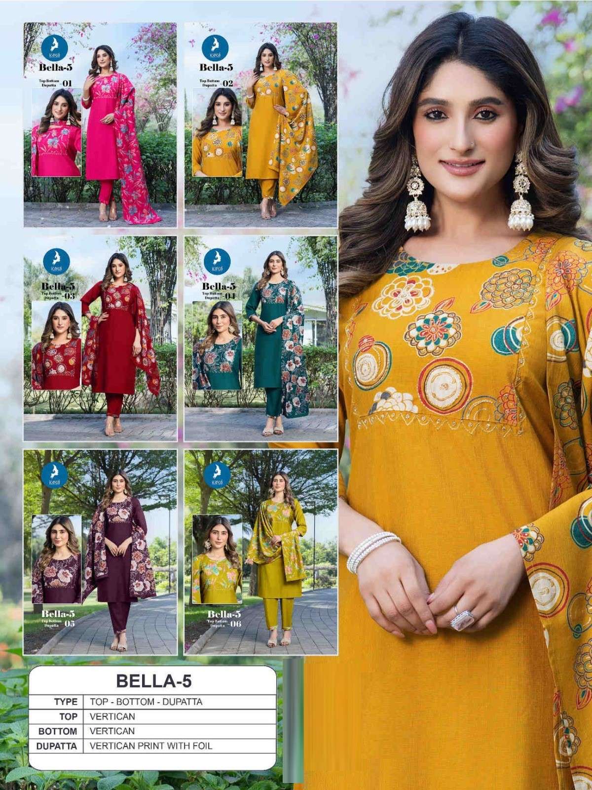Kaya Bella Vol 5 Kurti suppliers in mumbai
