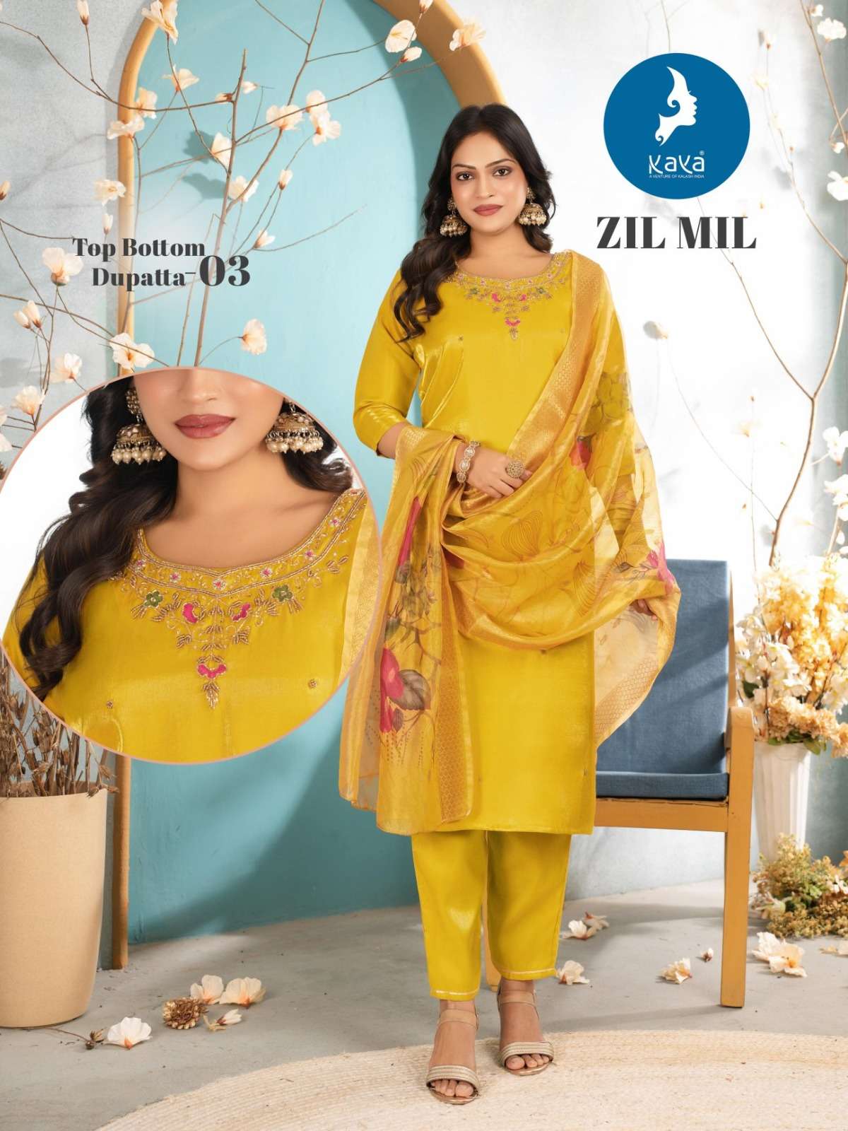 Kaya Zil Mil Wholesale Kurti manufacturer
