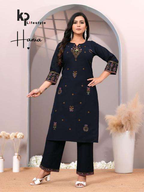 Kp lifestyle hania coord set Ladies Kurti wholesalers in Ahmedabad