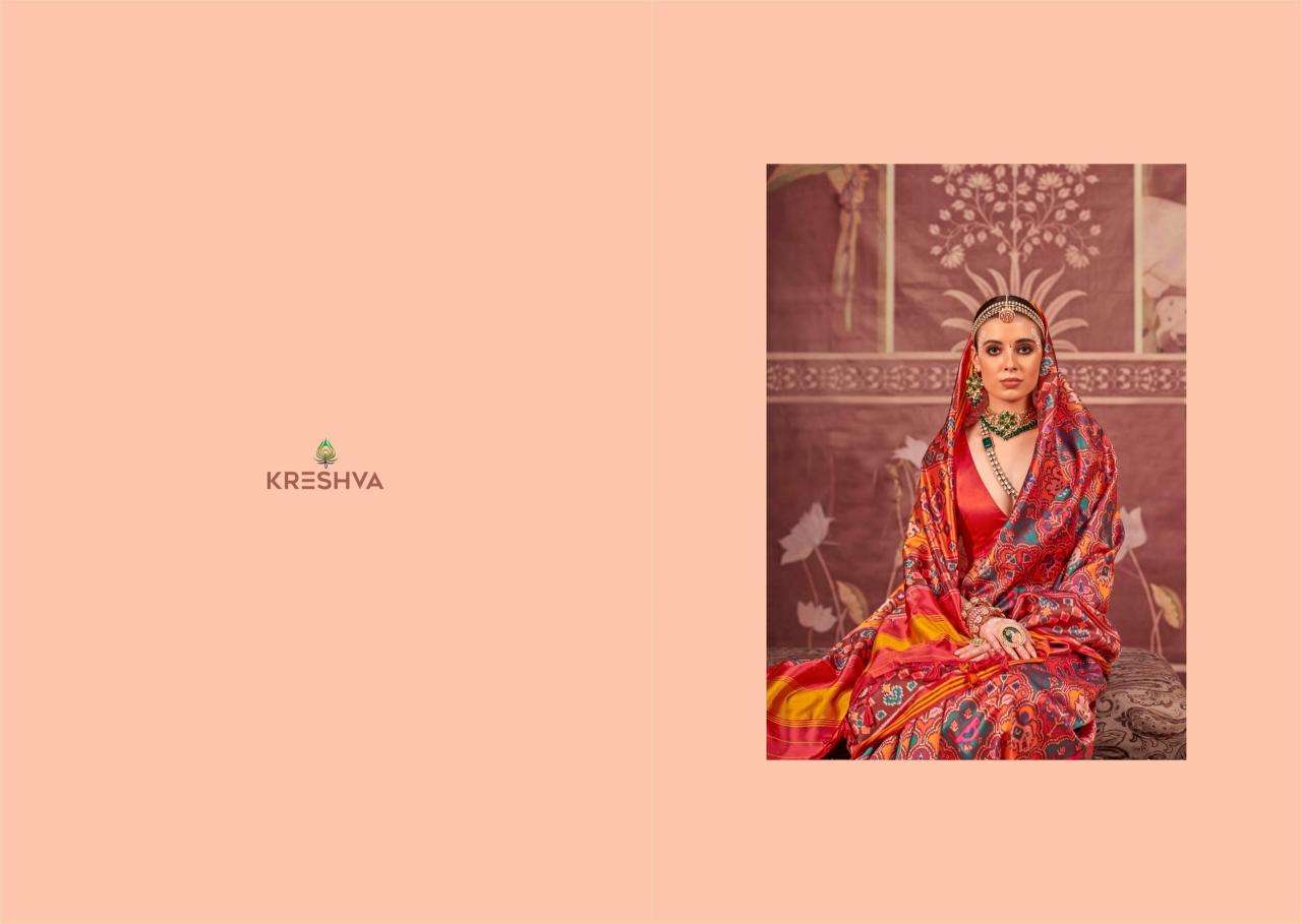Kreshva patola grace Wholesale saree market in Delhi
