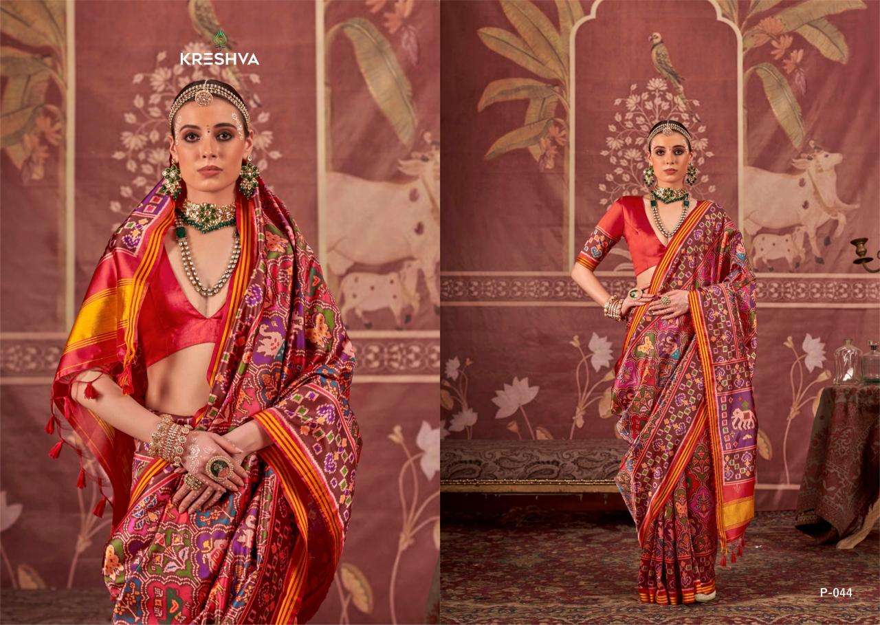 Kreshva patola grace Wholesale saree market in Delhi