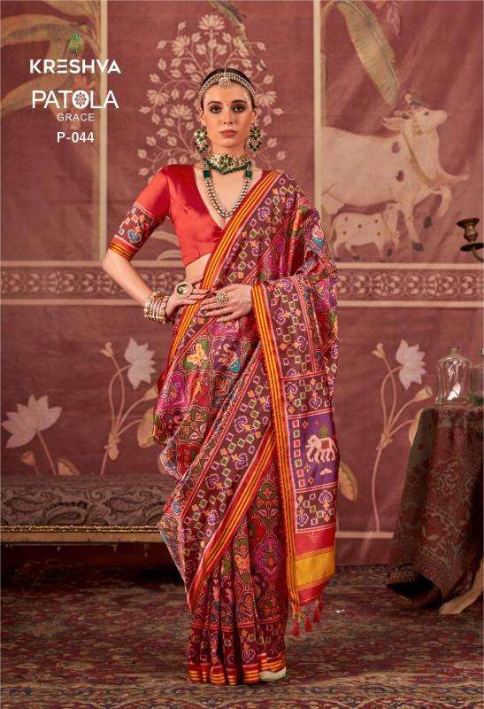 Kreshva patola grace Wholesale saree market in Delhi