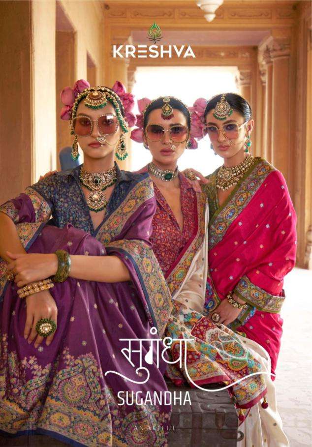 Kreshva sugandha Saree manufacturers in bangalore