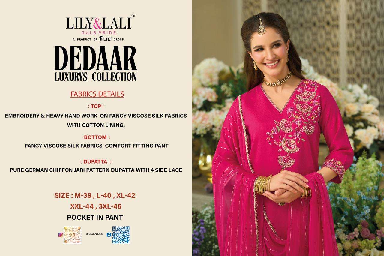 Lily & lali dedaar Latest kurti designs for wholesale
