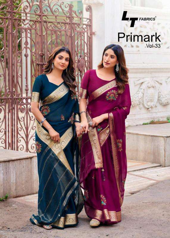 Lt fashion primark vol 33 Saree manufacturers in kolkata