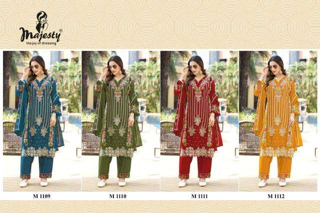 Majesty m 1109 - 1112 Salwar kameez wholesale price