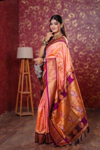 Malhar kalanjali paithani Wholesale saree market in Mumbai