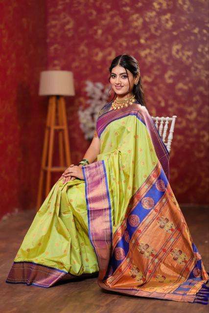 Malhar kalanjali paithani Wholesale saree market in Mumbai