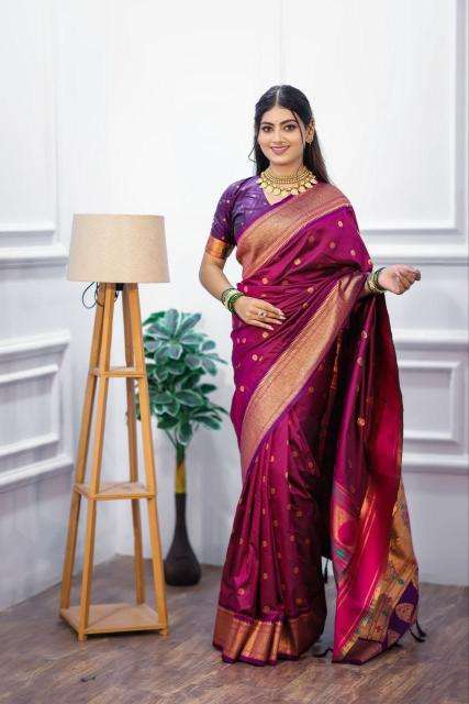 Malhar kalanjali paithani Wholesale saree market in Mumbai