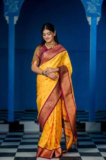 Malhar kalanjali paithani Wholesale saree market in Mumbai