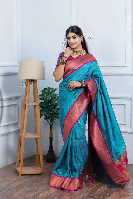 Malhar kalanjali paithani Wholesale saree market in Mumbai