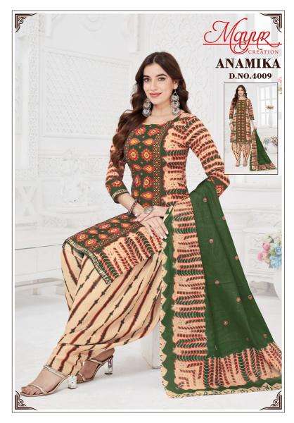 Mayur anamika vol-4 Dress material suppliers in Ahmedabad