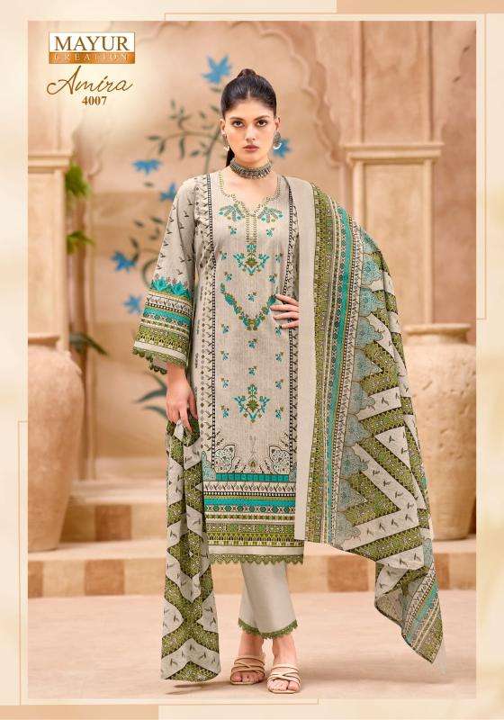 Mayur creation amira vol- 4 Wholesale dress materials manufacturer in Kolkata