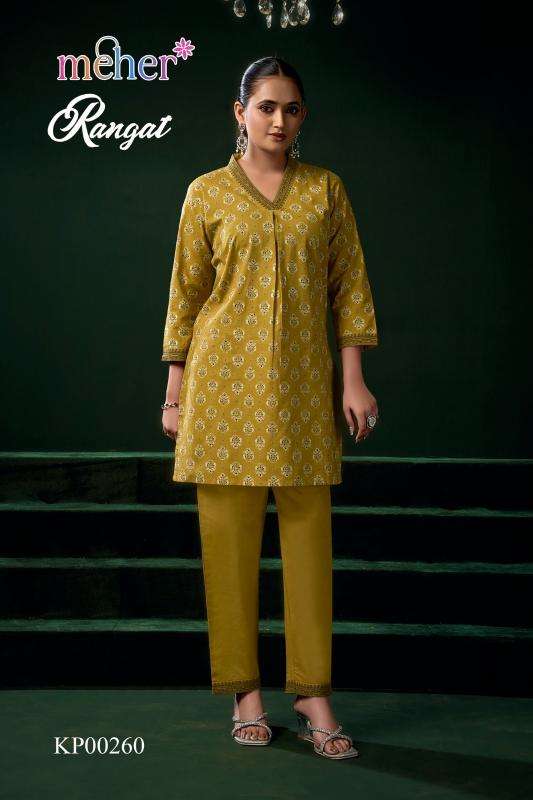 Meher rangat Kurti manufacturers in Surat textile market