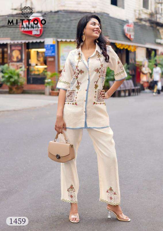 Mittoo cool line modest co ord sets Fancy Kurtis wholesale market in Mumbai