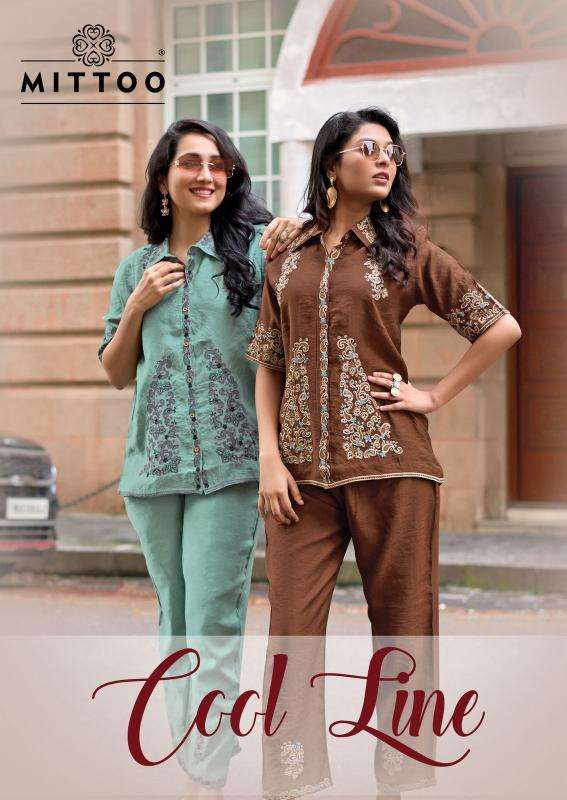 Mittoo cool line modest co ord sets Fancy Kurtis wholesale market in Mumbai
