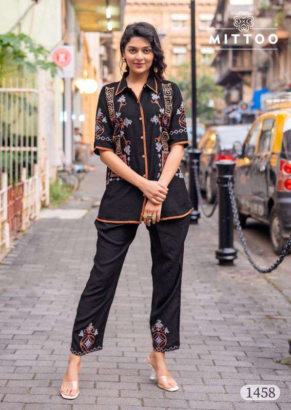 Mittoo cool line modest co ord sets Fancy Kurtis wholesale market in Mumbai