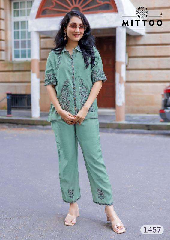 Mittoo cool line modest co ord sets Fancy Kurtis wholesale market in Mumbai