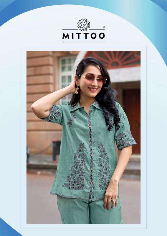 Mittoo cool line modest co ord sets Fancy Kurtis wholesale market in Mumbai
