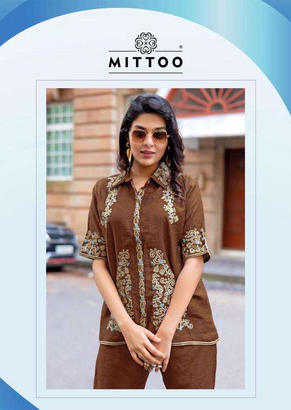 Mittoo cool line modest co ord sets Fancy Kurtis wholesale market in Mumbai