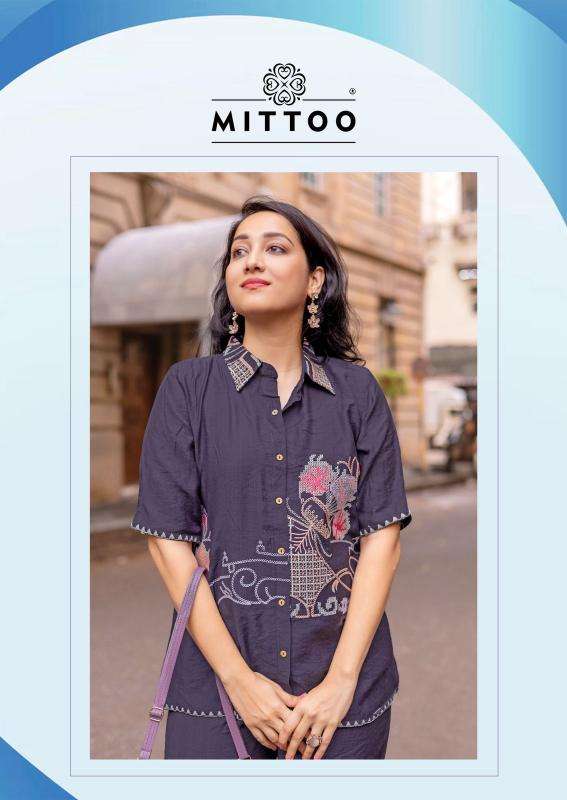 Mittoo cool line modest co ord sets Fancy Kurtis wholesale market in Mumbai