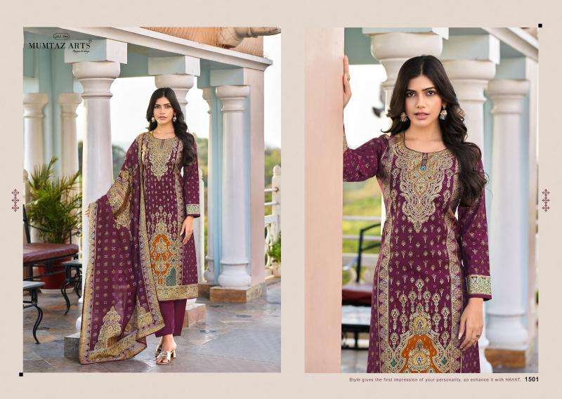 Mumtaz arts nasrin Wholesale dress material market in Ahmedabad