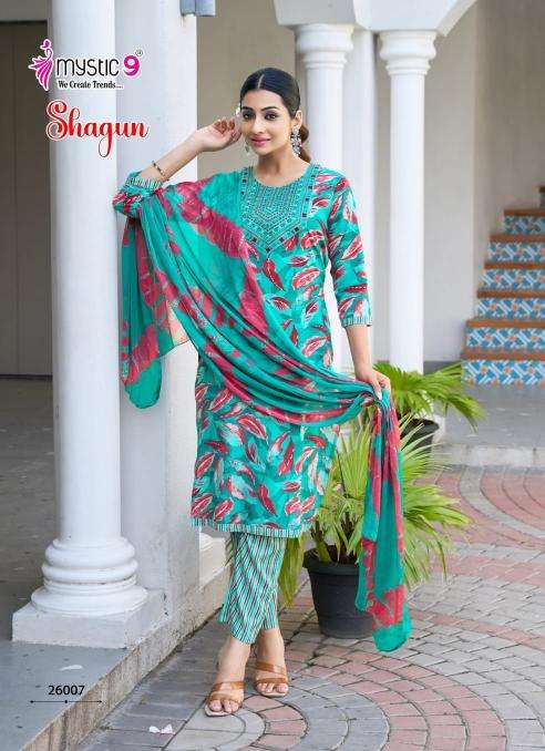 Mystic9 shagun vol 26 Kurti market in surat